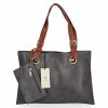 GENȚĂ DE DAMĂ shopper bag Herisson gri H8803
